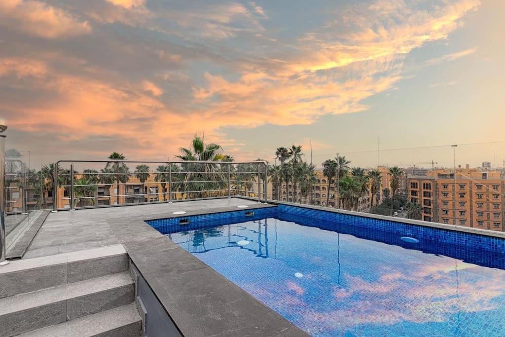 Appartement Cosy Au Coeur De Marrakech Avec Piscine Марракеш Екстер'єр фото