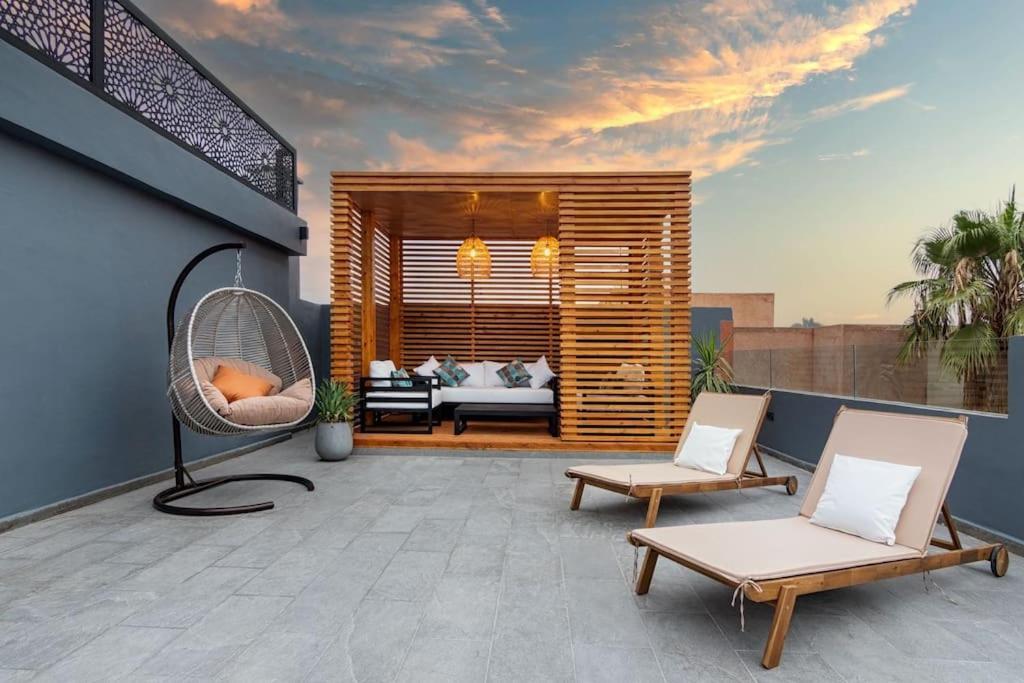 Appartement Cosy Au Coeur De Marrakech Avec Piscine Марракеш Екстер'єр фото